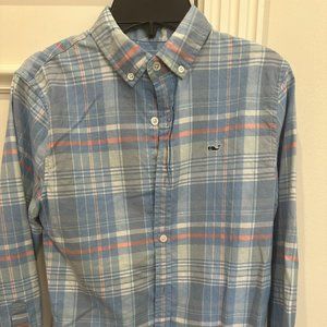 Vineyard Vines: Long Sleeve Button-up, M/12-14